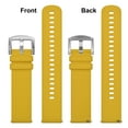 thumbnail image 5 of Silicone Watch Band 22mm Quick Release Rubber Watch Straps for Men Women,Silver Stainless Steel Buckle, 5 of 8