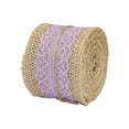 thumbnail image 4 of 1M Natural Jute Burlap Hessian Ribbon Lace Trims Tape Gift Wrapping DIY Craft for Christmas Wedding Holiday Party Decorations, 4 of 7