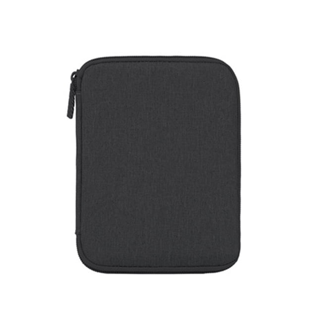 Seitruly BUBM Cable de teléfono Banco de Bolsa de almacenamiento Organizador Bolso de viaje Teléfono y Comunicación Negro 2 capas L