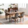 thumbnail image 4 of Decorative Rivet Inset, Double Resilience / American Style Dining Chairs for Sitting Room, 4 of 7