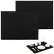 thumbnail image 1 of Tapete para Secar Platos para Elementos Básicos de Cocina, Paquete de 2, Escurridor de Platos de Microfibra Mats, 15" x 20" (Negro), 1 of 16