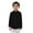 Black, variant on Kiijoy Toddler Boys Button Down Shirt Long Sleeve Dress Shirt Uniform Top, Sizes 3-4