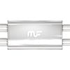 MagnaFlow 5in x 11in Oval, Dual Performance Muffler Exhaust 12599 - Straight-Through 3in Inlet/Outlet Diameter 22in Body Length 28in Overall