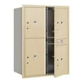 thumbnail image 3 of Salsbury Industries Recessed Private 31 in x 41 in Aluminum Parcel Locker, 3 of 4