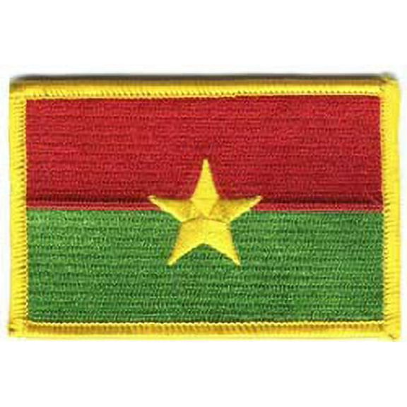 Burkina Faso Rectangular Patch