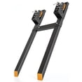 thumbnail image 2 of Telyswee Pallet Forks 4000 LBS Clamp on Pallet Forks, 60" Length Heavy Duty Pallet Forks with Adjustable Stabilizer Bar, Tractor Bucket Forks for Tractor Attachments, Skid Steer, Loader Bucket, 2 of 7