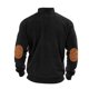 thumbnail image 4 of pstuiky Camisas para hombre de manga larga, Sudadera informal de pana con cuello alto, cremallera y manga larga para hombre top de hombre m, 4 of 7