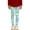 Light Blue, variant on Girl's Pants Easter Print Leggings Athletic Casual Stretch Toddlers Kids Trousers