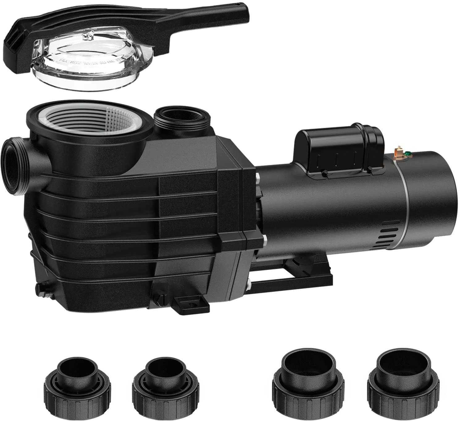 1.5HP Swimming Pool Pump 230V 6420GPH Variable Speed In/Above Ground