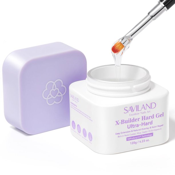 Gel de uñas Builder SAVILAND SSProx Ultra Hard, 120 g, transparente