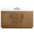 thumbnail image 6 of Vanity Art 60" Single Bathroom Vanity with Sink, Freestanding Bath Storage Cabinet with Engineered Marble Top, 6 of 7