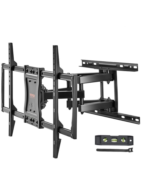BENTISM Full Motion TV Mount Fits for Most 37-75 inch TVs, Swivel Tilt Horizontal Adjustment TV Wall Mount Bracket with 4 Articulating Arms, Max 600x400mm, Holds up to 132 lbs