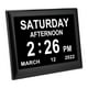 thumbnail image 5 of Reloj calendario digital con pantalla grande de 8", 100-240 V, enchufe de EE. UU., alertas de medicación y 12 alarmas, 5 of 8