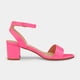thumbnail image 3 of Sandalia DREAM PAIRS Carnival Rosa Neón con Tacón Cuadrado 7.5, 3 of 6