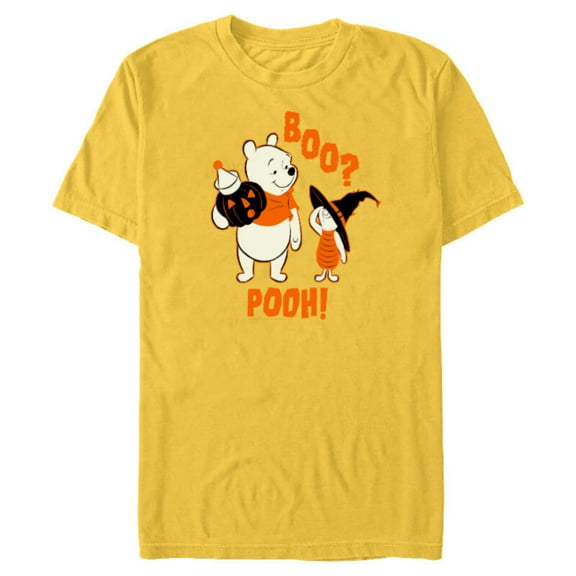 Disney Winnie the Pooh Boo Pooh Halloween - Short Sleeve Blended T-Shirt for Adults - Customized-Putty Snow Heather