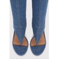thumbnail image 4 of Women's Open Toe Thong Stiletto Knee High Heels, 4 of 6