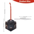 thumbnail image 3 of Rocae Majestic Black Yak for Acrylic Christmas Pendant Ornament for Festive Decor Hanging Pendant,Perfect for Home and Office-Hexagon, 3 of 7