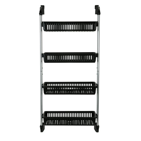 Organize It All 4 Basket Over the Door Storage Organizer Hook