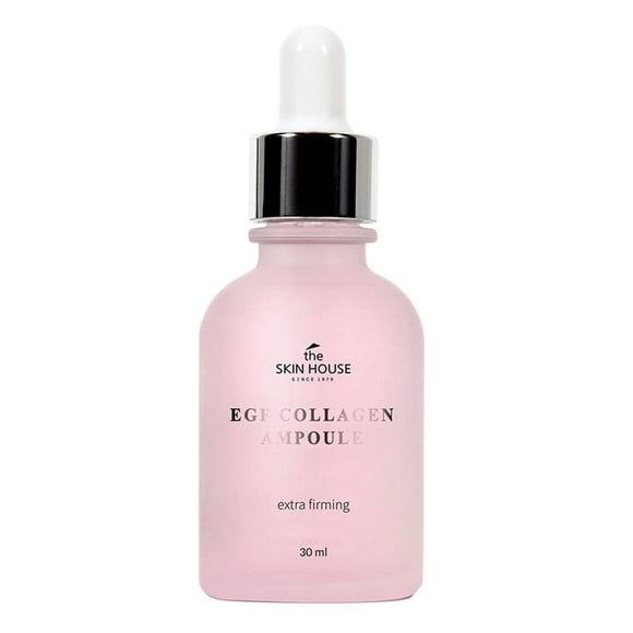 Ampolla de colágeno EGF de The Skin House l Ampolla avanzada para el cuidado de líneas finas para reafirmar y revitalizar/cuidado de la piel coreano (30 ml/1,01 fl.oz)