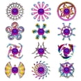 thumbnail image 1 of Juguetes de oficina Fidget Spinners para aliviar el estrés de oficina, paquete de 12 unidades, 1 of 8