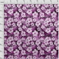 thumbnail image 4 of oneOone Rayon Purple Fabric Tropical Floral Dress Material Fabric Print Fabric By The Yard 56 Inch Wide, 4 of 4