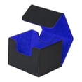 thumbnail image 2 of Boîte pour Deck de Cartes à Collectionner pour 130+ Cartes avec Fermeture pour Jeux de Cartes à Collectionner JCC Bleu, 2 of 7