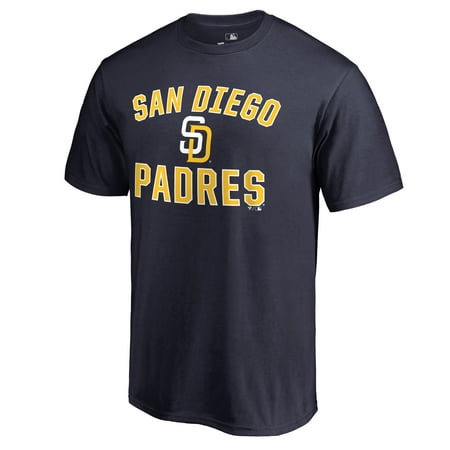 San Diego Padres Victory Arch T-Shirt - Navy (Best Mountain Biking In San Diego)