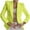 Green, variant on Clearance under 10.00 LYXSSBYX Women Long Sleeve Shacket Jacket Hot Sale Clearance Buttons Long Sleeve Solid Office Coat Cardigans Suit Jacket Long Outwear