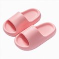 thumbnail image 3 of kpoplk Slides for Girls Boys Comfortable Slippers Slides Non-slip Shower Shoes House Fashion Thick for Indoor & Outdoor Gifts(Pink,13), 3 of 7