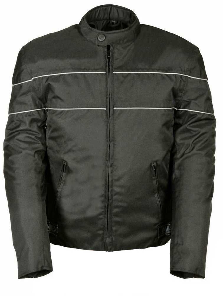 Nex Gen Men s Reflective Piping Motorcycle Jacket Bahrain Ubuy