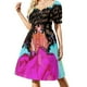 thumbnail image 2 of Vestido de manga corta a cuadros MacLeod Hunting, vestidos africanos para mujer, vestidos formales para ocasiones especiales., 2 of 7