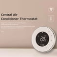thumbnail image 3 of Termostato BAC-6000ELZB Aire acondicionado central Pantalla LCD de temperatura constante inteligente 5-95 (℃) Controlador inalámbrico Unidad de bobina de ventilador Panel de controlador de hogar intel Eccomum  Termostato, 3 of 7