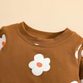 thumbnail image 6 of Baby Girls Clothes, Esho 0-3T Toddler Girls 2Pcs Hoodies Sweatshirt + Floral Pants Outfits Sets, 6 of 8