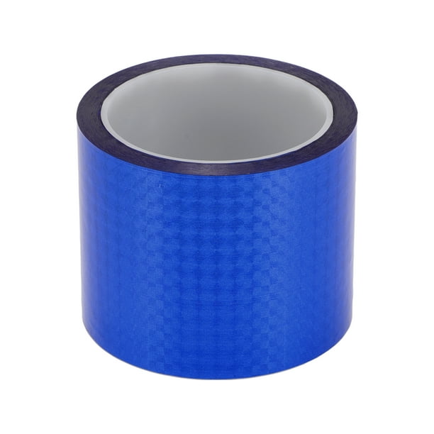 Cinta de pinstripe adhesiva universal de liberación de aire holográfica Unique Bargains 1 rollo azul 164.04ft x 3.15"