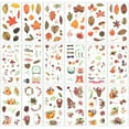 thumbnail image 2 of Wrapables Washi Stickers Sets for Scrapbooking, DIY Crafts for Stationery, Diary, Card Making, (18 sheets) Brown & Pink, 2 of 5