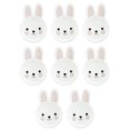 thumbnail image 1 of 8pcs Rabbit Shape Paper Plates Festival Gatherings Disposable Easter Paper Plate, 1 of 9
