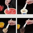 thumbnail image 2 of 1pc, Dessert Spoon, Stainless Steel Coffee Spoon, Square Head Spoon Milk Spoon, Creative Stirring Spoon, Reusable Cake Spoon, Washable Dessert Spoon For Party Wedding, Tableware For Restaurant Home, 2 of 4
