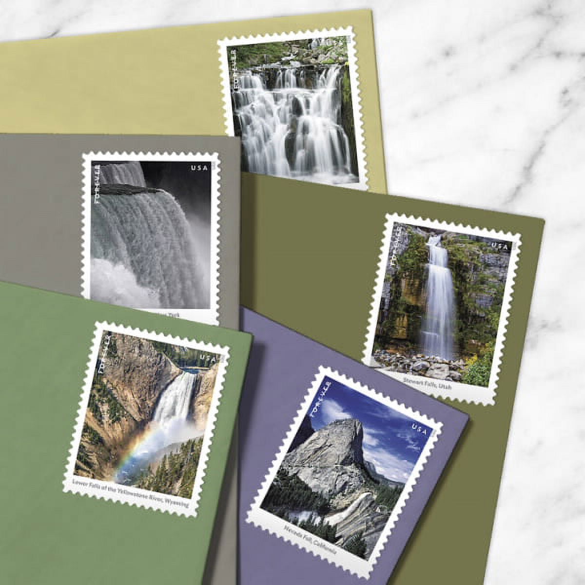 2023 Waterfalls Forever Stamps