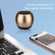 thumbnail image 4 of Pisexur - Altavoz Bluetooth de metal para hombre, minialtavoz, subwoofer portátil para exteriores, sonido HIFI, reducción de ruido inteligente, organizador de electrónica para niños, 4 of 6