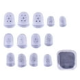 thumbnail image 1 of Protectores de gel de sílice para dedos, dedil y púas de guitarra, juego de herramientas para practicar, 1 of 13