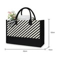 thumbnail image 2 of Fashion Shoulder Bag Hit Color Women Shopping Tote Handbags (Zebra Pattern), 2 of 7