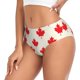 thumbnail image 2 of Fotbe Happy Canada Day Calzones Estampados para Mujer – Ropa Interior de Algodón, Cómoda, Suave y Elástica-X-Large, 2 of 6