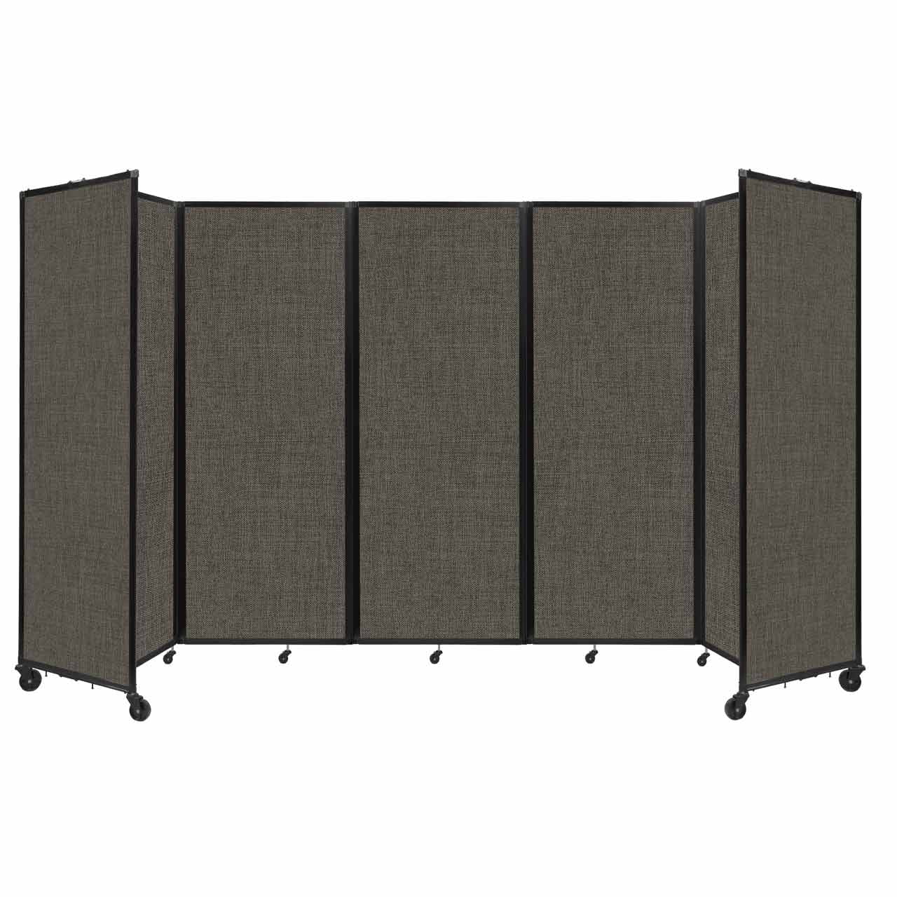 "Versare Room Divider 360 Portable Wall Partition 5 Panels Wide 14