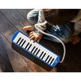 thumbnail image 5 of EASTROCK 37 Keys Melodica professional Instrument Piano Keyboard with Hard Case & Dual Blowpipes for Beginners,Blue, 5 of 7