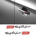 thumbnail image 3 of Labymos 4 x Car Styling Fashion WRC World Racing Development Creative Car Door Handle Decals Dual Color Design Stickers Vinyls, 3 of 5