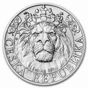 CZECH MINT 2022 Niue 1 oz Silver Czech Lion BU