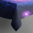 thumbnail image 3 of Blue Purple Tie Dye Mandala Pattern Rectangle Tablecloth 60"x84",Waterproof Polyester Rectangle Table Cloth, Wipeable Spillproof Polyester Tablecloth for Dining, Camping, Indoor and Outdoor, 3 of 5