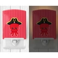 thumbnail image 2 of Nautical Pirate Octopus Ceramic Night Light, 2 of 2