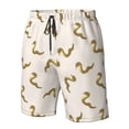 thumbnail image 5 of Kdxio Cartoon Snake Pattern Mens Casual Shorts - Drawstring Summer Beach Sports Shorts for Men, 5 of 9