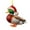 Brown Bird_CI09, variant on Animal Christmas Ornaments with Acrylic Hanging Xmas Tree Decorations Party Decors Supplies Window Door Wreaths Decoration Brown Squirrel 3.1 In